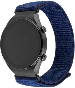 Fixed Nylon Sporty Strap s Quick Release nylonový remienok pre smartwatch, 20mm, tmavo-modrý