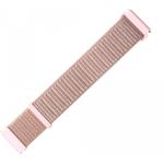 Fixed Nylon Strap nylonový remienok, šírka 20mm pre smartwatch, ružovo zlatý