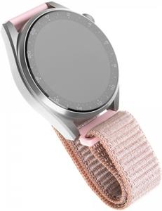 Fixed Nylon Strap nylonový remienok, šírka 22mm pre smartwatch, ružovo zlatý