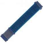 Fixed Nylon Strap nylonový remienok, šírka 22mm pre smartwatch, tmavo modrý