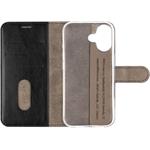 Fixed Opus puzdro typu kniha pre Apple iPhone 17, čierne