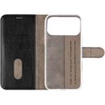 Fixed Opus puzdro typu kniha pre Apple iPhone 17 Pro Max, čierne