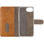 Fixed Opus puzdro typu kniha pre Apple iPhone 17e/16e, hnedé