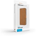 Fixed Opus puzdro typu kniha pre Apple iPhone 17e/16e, hnedé