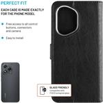 Fixed Opus puzdro typu kniha pre Honor 400, čierne