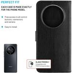 Fixed Opus puzdro typu kniha pre Honor Magic 7 Lite/X60 Pro 5G, čierne