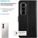 Fixed Opus puzdro typu kniha pre Infinix Hot 50 Pro+, čierne