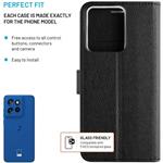 Fixed Opus puzdro typu kniha pre Motorola Edge 60 Neo 5G/50 Neo/Moto S50 5G, čierne