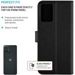 Fixed Opus puzdro typu kniha pre Motorola Moto G55 5G, čierne