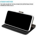 Fixed Opus puzdro typu kniha pre Motorola Moto G57 Power, čierne