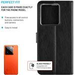 Fixed Opus puzdro typu kniha pre Realme GT7 Pro, čierne