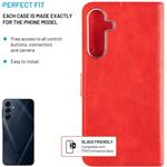 Fixed Opus puzdro typu kniha pre Samsung Galaxy A16 4G/5G, červené