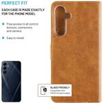 Fixed Opus puzdro typu kniha pre Samsung Galaxy A16 4G/5G, hnedé