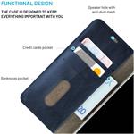 Fixed Opus puzdro typu kniha pre Samsung Galaxy A17/A18 4G/5G, modré