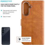 Fixed Opus puzdro typu kniha pre Samsung Galaxy A36 5G/A56 5G, hnedé
