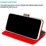 Fixed Opus puzdro typu kniha pre Samsung Galaxy A37 5G, červené