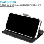 Fixed Opus puzdro typu kniha pre Samsung Galaxy A37 5G, čierne