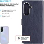 Fixed Opus puzdro typu kniha pre Samsung Galaxy A37 5G, modré