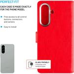 Fixed Opus puzdro typu kniha pre Samsung Galaxy A57 5G, červené