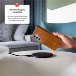 Fixed Opus puzdro typu kniha pre Samsung Galaxy A57 5G, hnedé