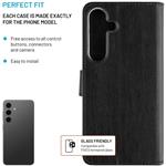 Fixed Opus puzdro typu kniha pre Samsung Galaxy S25, čierne, (rozbalené)