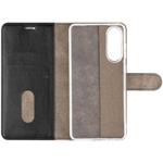 Fixed Opus puzdro typu kniha pre Samsung Galaxy S25 Edge 5G, čierne