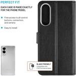 Fixed Opus puzdro typu kniha pre Samsung Galaxy S25 Edge 5G, čierne