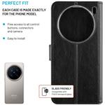 Fixed Opus puzdro typu kniha pre Vivo X200 Pro Mini, čierne