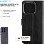 Fixed Opus puzdro typu kniha pre Xiaomi 15T, čierne