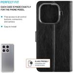 Fixed Opus puzdro typu kniha pre Xiaomi 15T Pro, čierne