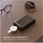 Fixed Orb 2 nabíjací USB-C adaptér pre Apple Watch s podporou rýchlonabíjania, biely