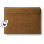 Fixed Oxford kožené puzdro pre Apple Macbook Pro 15" (2016 a novší), hnedé