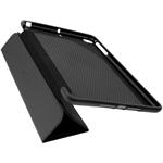 Fixed Padcover puzdro pre Apple iPad Air 13" (2024/2025) so stojanom, podpora Sleep and Wake, čierne