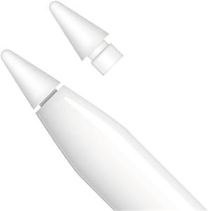 Fixed Pencil Tips náhradné hroty pre Apple Pencil, 2ks, biele