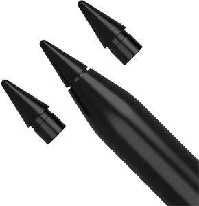 Fixed Pencil Tips náhradné hroty pre Apple Pencil, 3ks, čierne