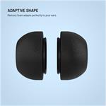 Fixed Plugs Pro špunty z pamäťovej peny pre Apple Airpods Pro 3, 2 sady, veľkosť XXS
