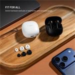Fixed Pods bezdrôtové TWS slúchadlá, biele