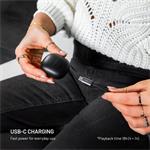 Fixed Pods bezdrôtové TWS slúchadlá, biele