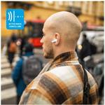 Fixed Pods Pro bezdrôtové TWS slúchadla s ANC a bezdrôtovým nabíjaním, biele, (rozbalené)