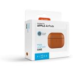 Fixed PodsLeather kožené puzdro pre Apple AirPods 3, hnedé