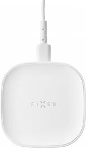 Fixed PodsPad bezdrôtová nabíjačka pre TWS s funkciou bezdrôtového nabíjania, 5W, biela