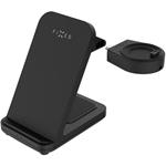 Fixed Powerstation stojan pre Garmin s bezdrôtovým nabíjaním až pre 3 zariadenia, 15W+5W+2.5W, čierny