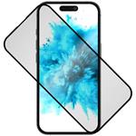 Fixed Privacy Full-Cover ochranné tvrdené sklo pre Apple iPhone 16 Plus, lepenie cez celý displej, čierne