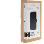 Fixed ProFit kožené puzdro typu kniha pre Apple iPhone 17e/16e, čierne