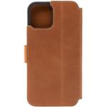 Fixed ProFit kožené puzdro typu kniha pre Apple iPhone 17e/16e, hnedé