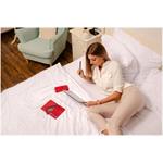 Fixed ProFit kožené puzdro typu kniha pre Samsung Galaxy A36 5G, čierne