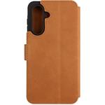 Fixed ProFit kožené puzdro typu kniha pre Samsung Galaxy A36 5G, hnedé