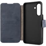 Fixed ProFit kožené puzdro typu kniha pre Samsung Galaxy A36 5G, modré