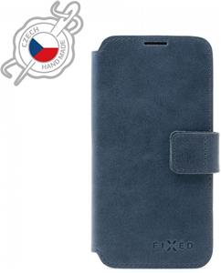 Fixed ProFit kožené puzdro typu kniha pre Samsung Galaxy A52/A52 5G/A52s 5G, modré
