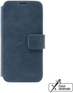 Fixed ProFit kožené puzdro typu kniha pre Samsung Galaxy A54 5G, modré